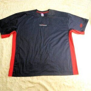 NFL Houston Texans Blue/Red Reebok Shirt 3XL
